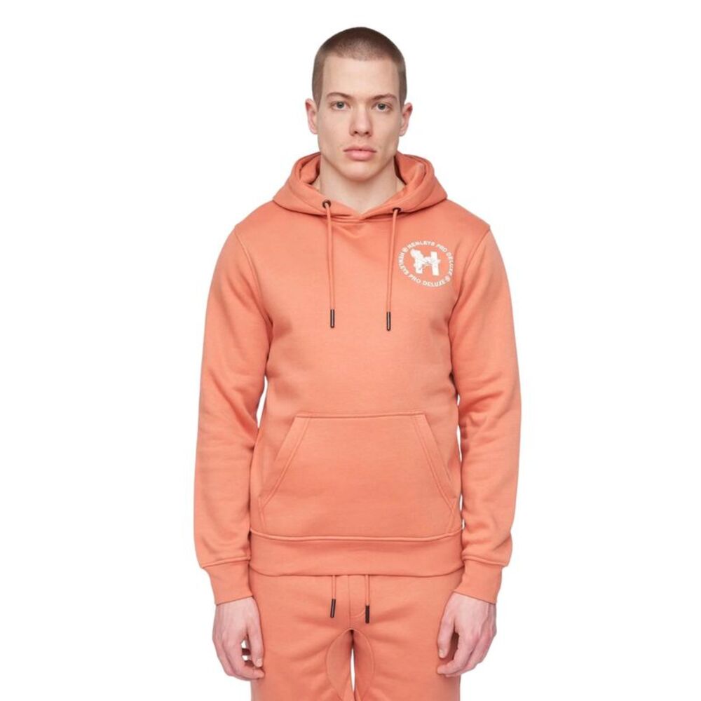 Henleys Mens Metafone Hoodie / Brick Red